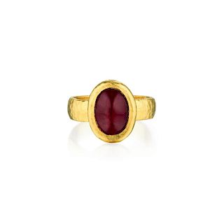 Gurman Ruby High Karat Gold Ring