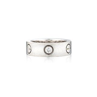 Cartier Thee-Diamond Love Ring