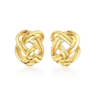 Tiffany & Co. Gold Knot Earrings