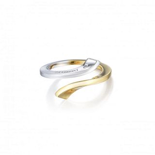 Damiani Two-Tone Diamond Ring