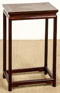 Chinese Hardwood Table/Stand