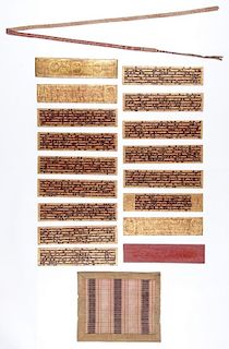 19th C. Burmese Kammavaca Manuscript/Sutra
