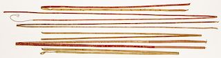 6 Antique Kammavaca Manuscript/Sutra Wraps, Burma