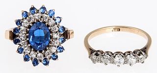 Estate Jewelry: 2 Rings