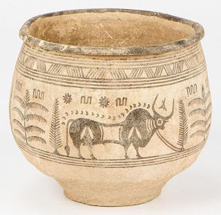 Ancient Indus Valley Terracotta Vessel
