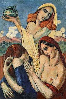 Antonio Gattorno (Cuban, 1904-1980) Painting