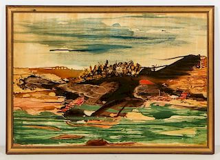 Joseph Meierhans (1890-1981) Abstract Painting