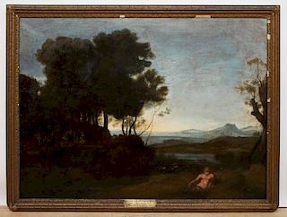 Attr. to Claude Lorrain (1600-1682) Landscape