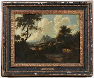 Attr. to Andrea Locatelli (1693-1741) Landscape