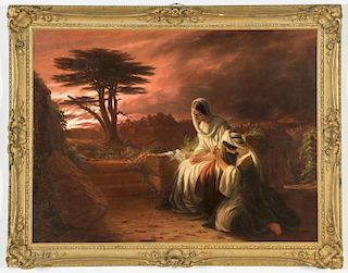 Robert Walter Weir (1803-1889) "The Two Marys at the Sepulcher"