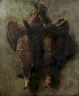 Christopher H. Shearer (1840-1926) "Pheasants", 1911