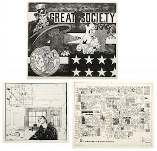 Three Works by Various Artists