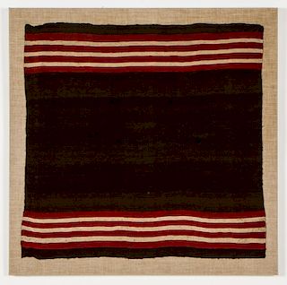 Old Finely Woven South American Wool Textile