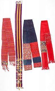 Collection of Guatemalan Faja Textiles