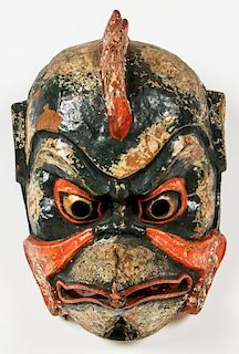 Old Balinese Polychrome Mask