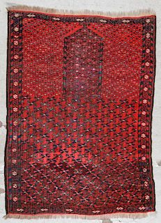 Antique Beshir Prayer Rug, Afghanistan