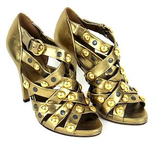 Gucci Heels Dark Gold, Size 40