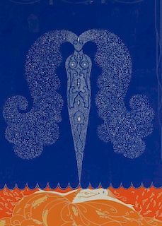 Erte (French/Russian, 1892,1990) Lithograph