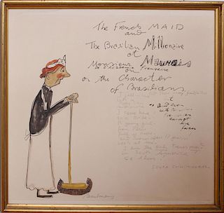 LUDWIG BEMELMANS (1898-1962): FRENCH MAID AND BRASILIAN MILLIONAIRE
