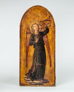 AFTER FRA ANGELICO: ANGEL HOLDING A TRUMPET