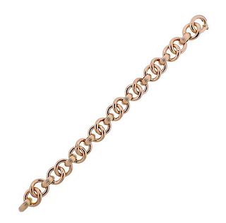 18K Gold Link Bracelet
