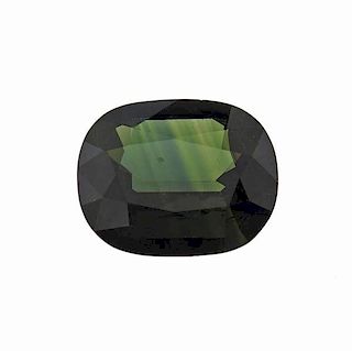 5.48ct Green Sapphire Gemstone