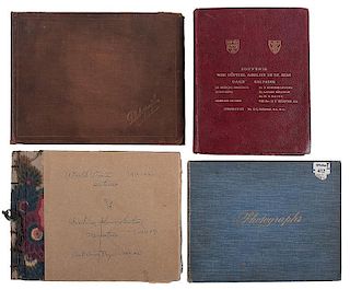 WWI Photo Albums and Scrapbooks with Hospital Association