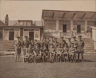 World War I Photograph of British Officers
