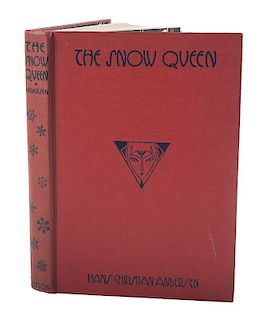 [Illustrated - Art Deco] Hans Christian Andersen, The Snow Queen, with 48 Plates and Pictorial Endpages