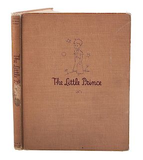 [Children's - Illustrated] First American Edition of Saint Exupery's, Little Prince, 1943