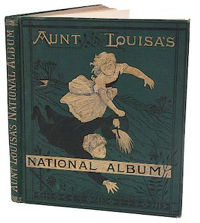 [Children's - Illustrated - Color] Nursery Rhymes Edited by Laura Valentine with 24 Chromolithograph Illustrations, ca. 1873