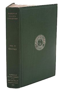 [Americana - Alaska] Volume IV of the Harriman Expedition to Alaska - Geology, Paleontology, Mineralogy - Collotype Plates fr
