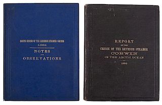 [Americana - Arctic & Northwest] 2 Congressional Reports on U.S. Revenue Steamer Corwin - 1880's Cruises in Arctic and Pacifi
