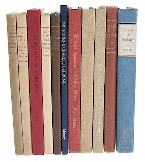 [Western Americana - Literature - Colorado] Group of 14 Books by the Prolific Dr. Nolie Mumey - 9 Signed - History, Biography