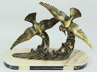 Molins-Balleste. Deco Style Bronze. Birds