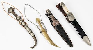 Estate Grouping of Antique/Vintage Knives/Daggers