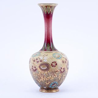 Antique Royal Doulton Burslem Slater's Pottery Vase.