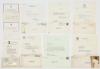Collection of Letters and Cards from Prominent Individuals