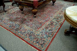 Sarouk Oriental carpet. 10'6" x 15'4"