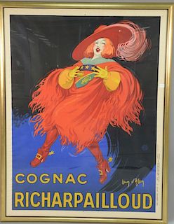 Jean D'ylen (1866-1938) original lithograph in color poster