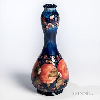 Moorcroft Pottery Pomegranate Vase