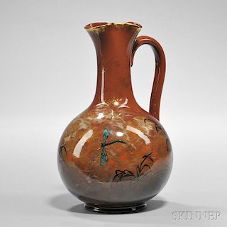 Matthew A. Daly (1860-1937) Rookwood Pottery Pitcher
