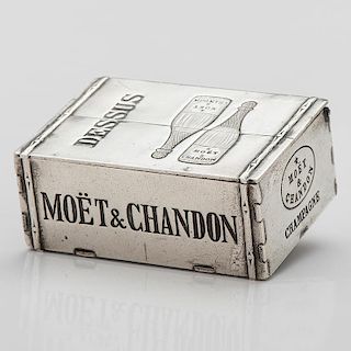 Moët & Chandon Silverplate Match Safe
