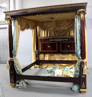 Magnificent 4 Poster Canopy Bed.