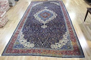 Large and Impressive Finely Woven Antique Carpet .