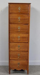 Antique French Provincial Style Lingerie Chest.