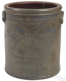 Western Pennsylvania six-gallon stoneware jug