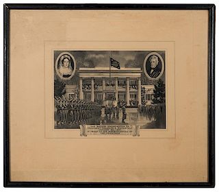 Second Inauguration of FDR Print.