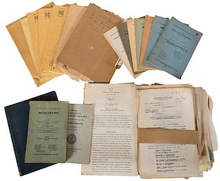 Archive of Documents Pertaining to the Matthew J. Connelly Prosecution.