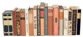 Sixteen Volumes of American Literature by The Limited Editions Club.